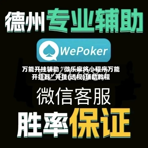 万能开挂辅助“微乐麻将小程序万能开挂器	”开挂(透视)辅助教程-第3张图片