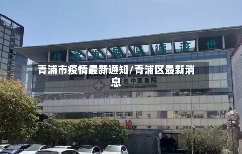 青浦市疫情最新通知/青浦区最新消息-第2张图片