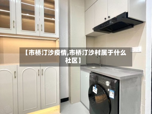 【市桥汀沙疫情,市桥汀沙村属于什么社区】