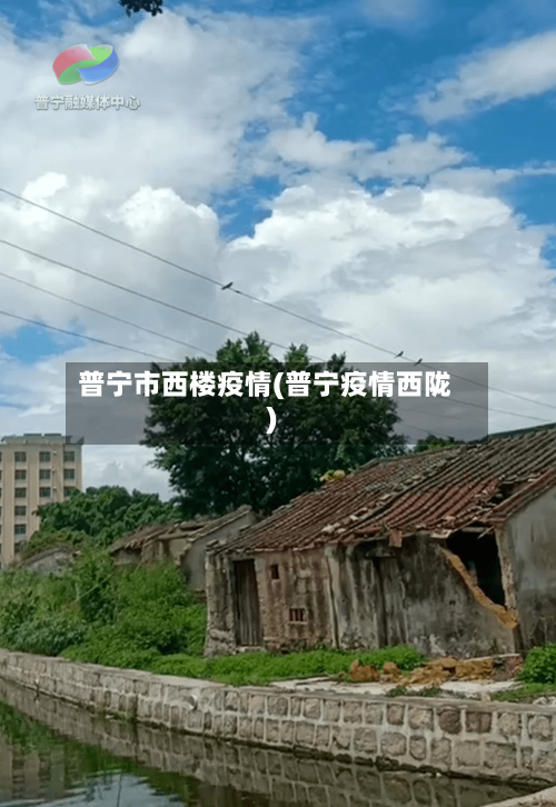 普宁市西楼疫情(普宁疫情西陇)