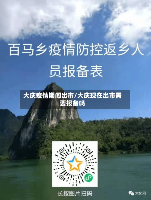 大庆疫情期间出市/大庆现在出市需要报备吗-第2张图片