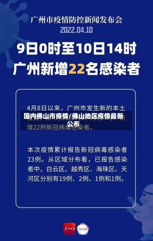 国内佛山市疫情/佛山地区疫情最新公布