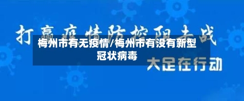梅州市有无疫情/梅州市有没有新型冠状病毒-第2张图片