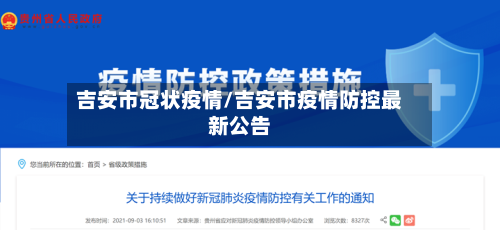 吉安市冠状疫情/吉安市疫情防控最新公告-第2张图片