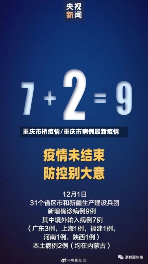 重庆市桥疫情/重庆市病例最新疫情