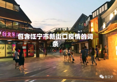 包含江宁市新街口疫情的词条